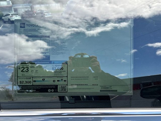 new 2025 Toyota Grand Highlander car, priced at $50,027