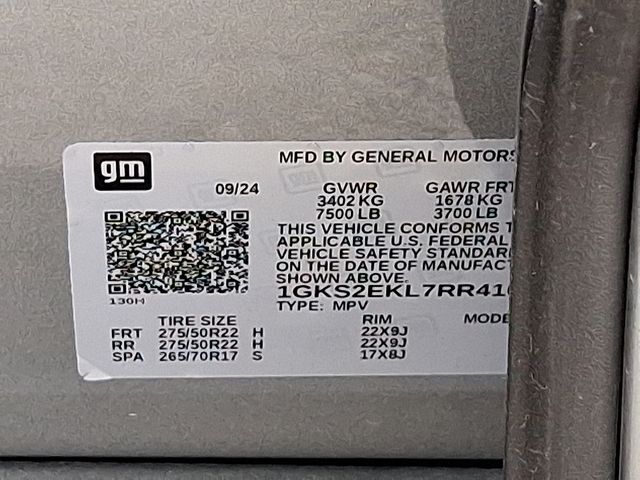 used 2024 GMC Yukon car, priced at $86,827