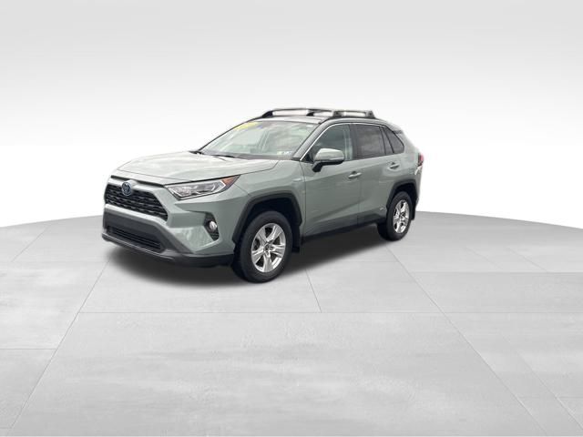 used 2021 Toyota RAV4 Hybrid car, priced at $27,480
