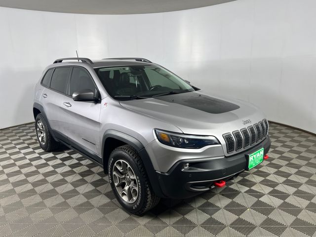 used 2021 Jeep Cherokee car, priced at $22,500