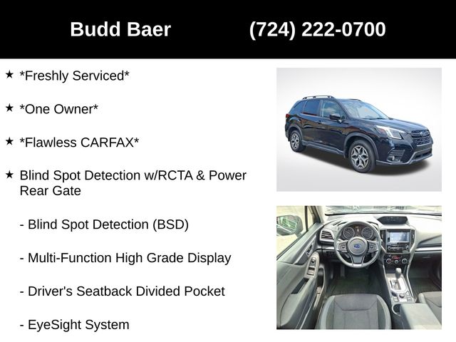 used 2022 Subaru Forester car, priced at $27,982