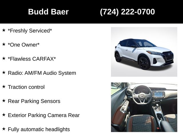 used 2023 Nissan Kicks car, priced at $20,954