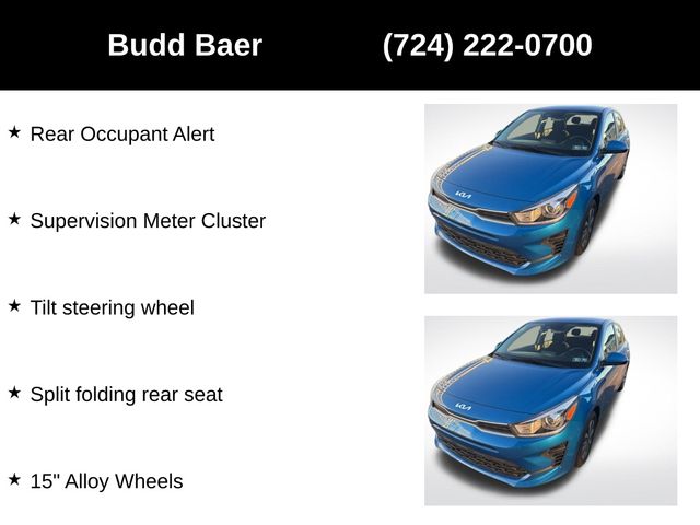 used 2022 Kia Rio car, priced at $14,935