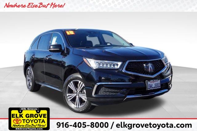 used 2018 Acura MDX car, priced at $16,500