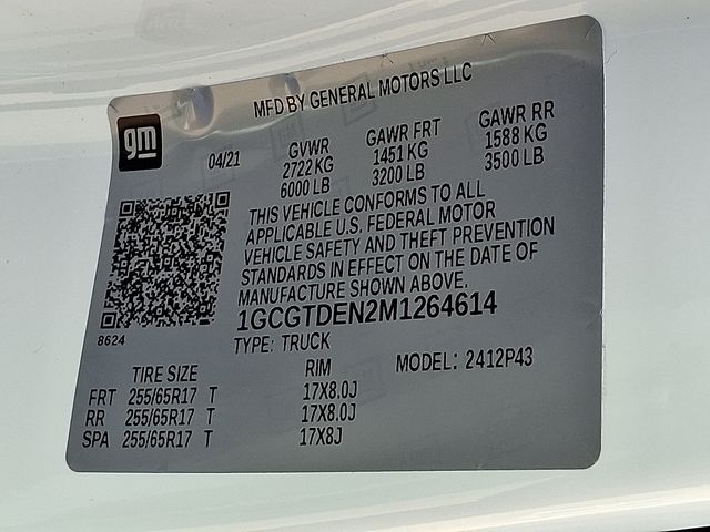 used 2021 Chevrolet Colorado car, priced at $34,440