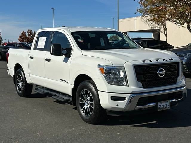 used 2022 Nissan Titan car, priced at $36,850