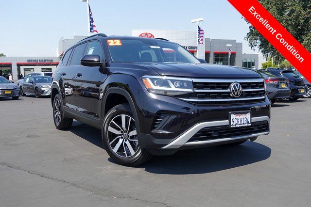 used 2022 Volkswagen Atlas car, priced at $21,999