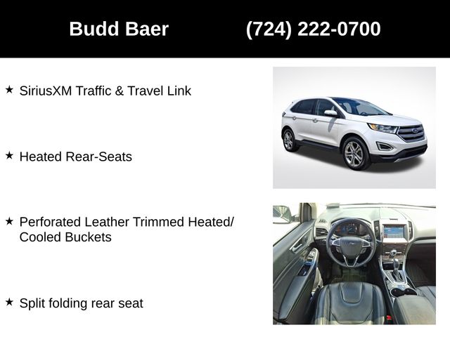 used 2017 Ford Edge car, priced at $15,413