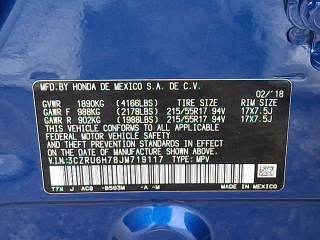 used 2018 Honda HR-V car, priced at $18,860