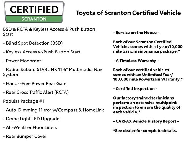 used 2022 Subaru Outback car, priced at $25,599