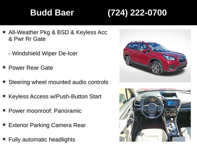 used 2019 Subaru Forester car, priced at $18,991
