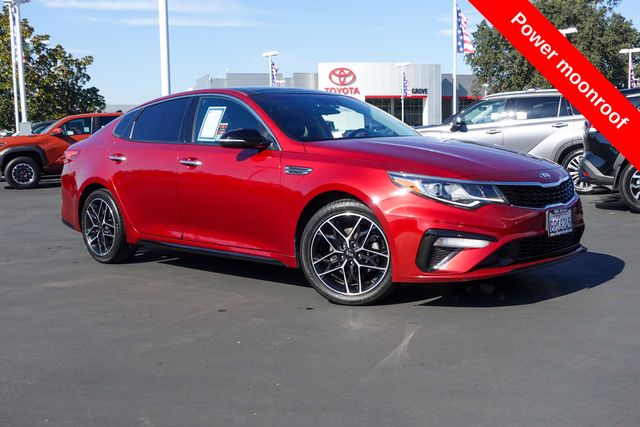 used 2020 Kia Optima car, priced at $18,000