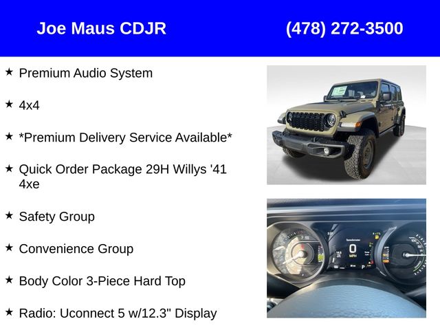 new 2025 Jeep Wrangler car, priced at $61,411