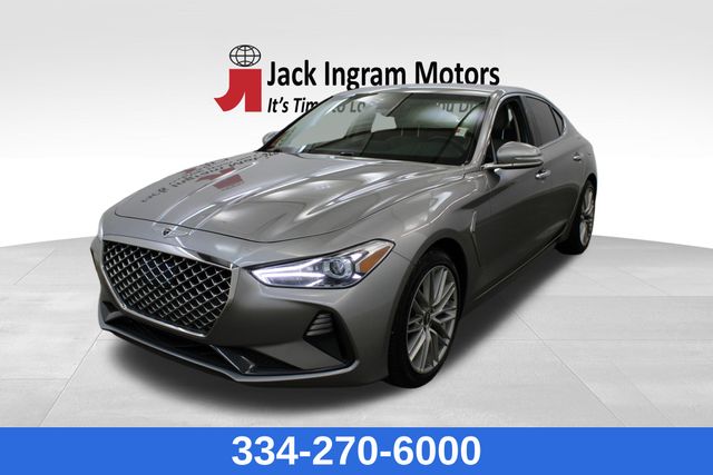 used 2021 Genesis G70 car, priced at $19,999