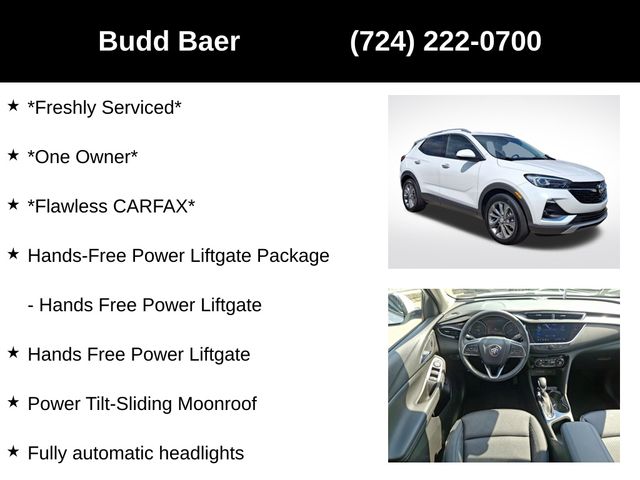 used 2023 Buick Encore GX car, priced at $24,893