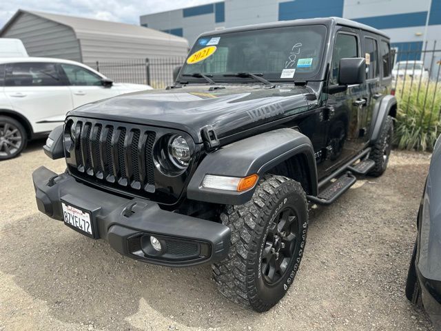 used 2021 Jeep Wrangler car, priced at $31,444