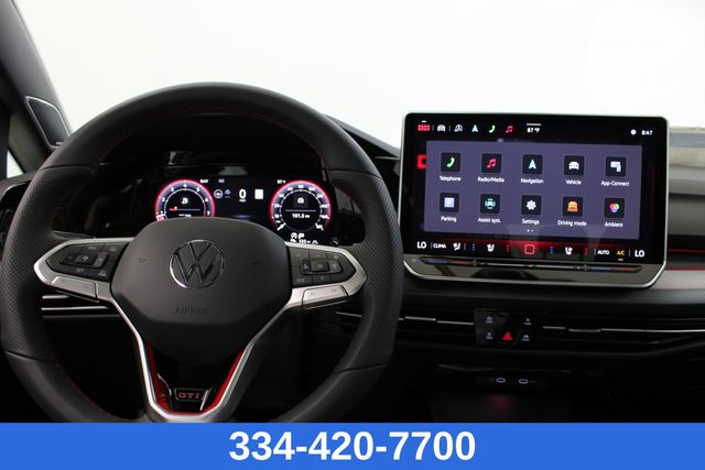 new 2025 Volkswagen Golf GTI car, priced at $41,261