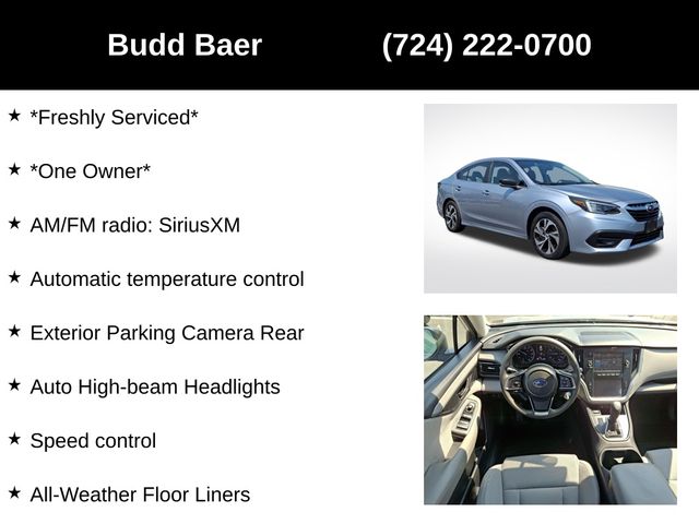 used 2020 Subaru Legacy car, priced at $20,676