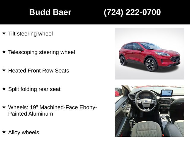 used 2021 Ford Escape car, priced at $20,966