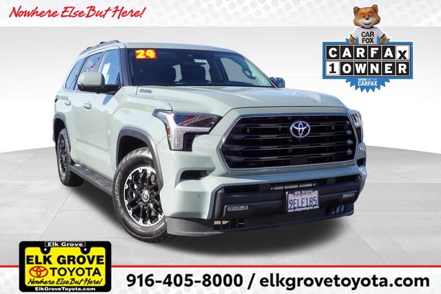 used 2024 Toyota Sequoia car, priced at $66,855