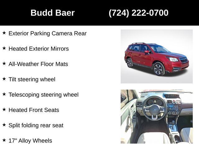 used 2017 Subaru Forester car, priced at $13,818