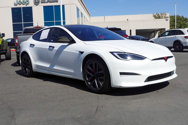 used 2023 Tesla Model S car, priced at $72,499