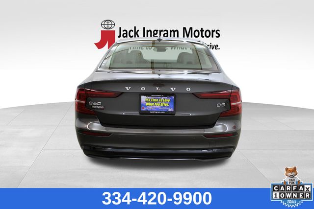 used 2024 Volvo S60 car, priced at $27,900