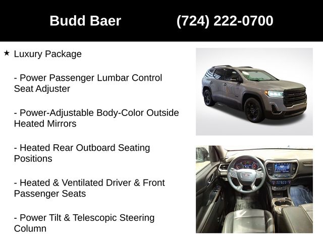 used 2023 GMC Acadia car, priced at $32,903