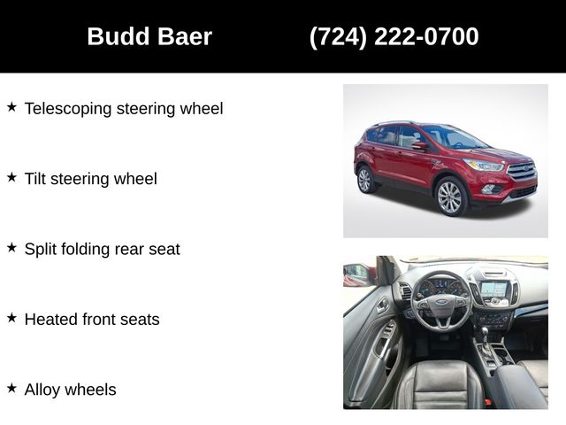 used 2017 Ford Escape car, priced at $15,859