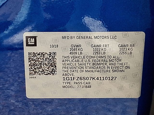 used 2019 Chevrolet Bolt EV car, priced at $15,550