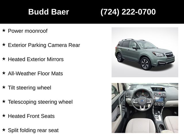 used 2017 Subaru Forester car, priced at $11,928