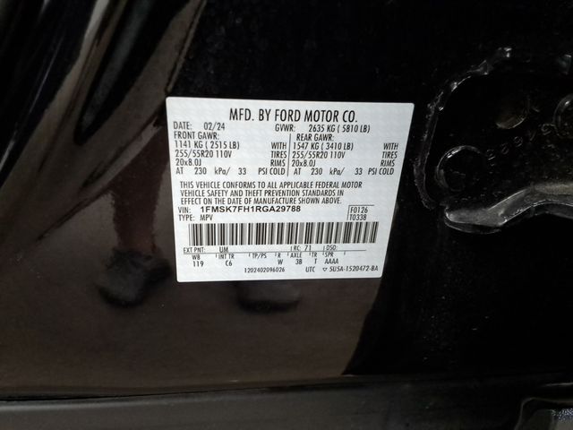 used 2024 Ford Explorer car