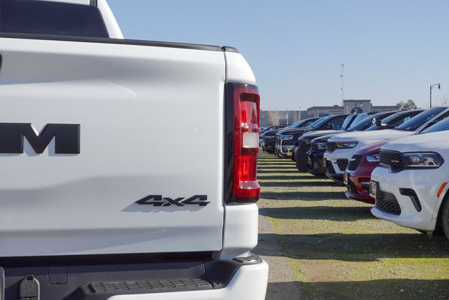 new 2025 Ram 1500 car, priced at $42,705