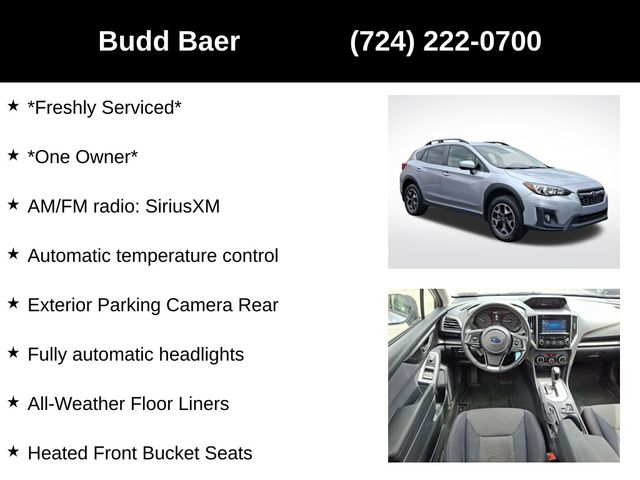used 2020 Subaru Crosstrek car, priced at $19,960