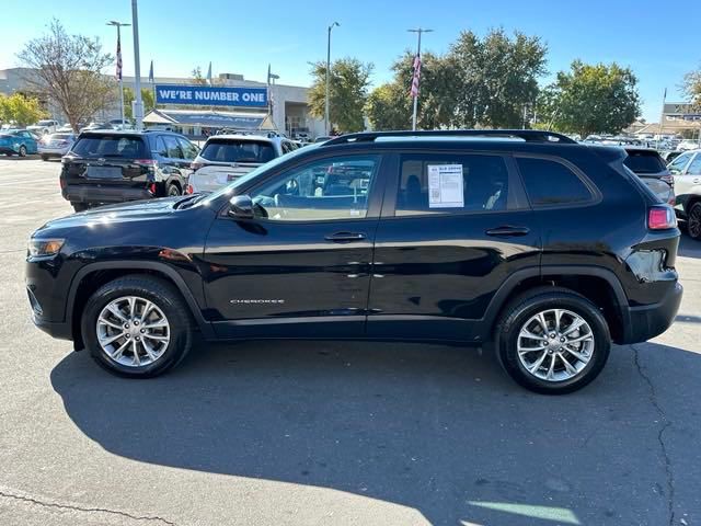 used 2022 Jeep Cherokee car, priced at $14,999