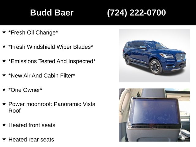 used 2020 Lincoln Navigator car, priced at $48,992