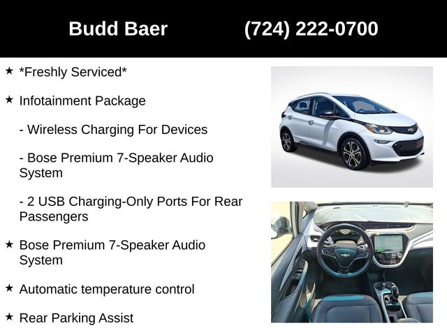 used 2017 Chevrolet Bolt EV car, priced at $11,965