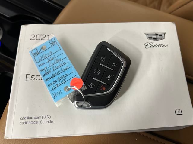 used 2021 Cadillac Escalade ESV car, priced at $52,000