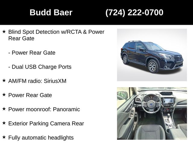 used 2022 Subaru Forester car, priced at $27,982