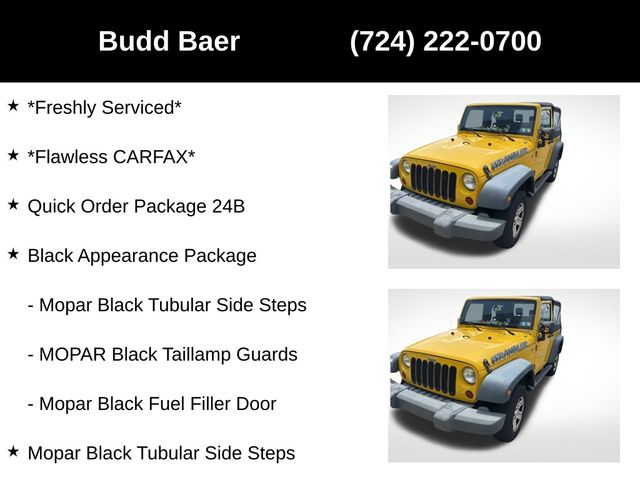 used 2009 Jeep Wrangler car, priced at $11,921