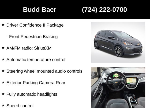 used 2018 Chevrolet Bolt EV car, priced at $13,480