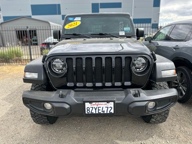 used 2021 Jeep Wrangler car, priced at $31,444