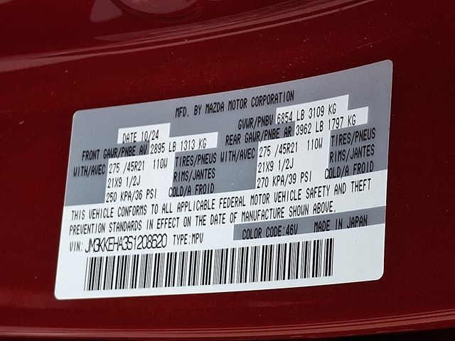 used 2025 Mazda CX-90 PHEV car, priced at $46,933