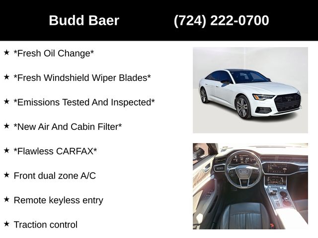 used 2021 Audi A6 car, priced at $28,264