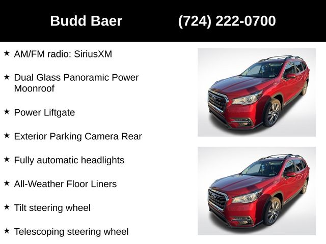 used 2022 Subaru Ascent car, priced at $25,980
