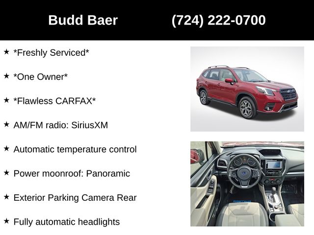 used 2022 Subaru Forester car, priced at $28,138