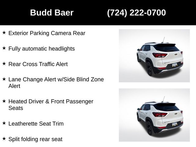 used 2021 Chevrolet TrailBlazer car, priced at $19,440