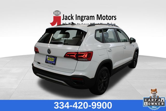 used 2024 Volkswagen Taos car, priced at $24,635