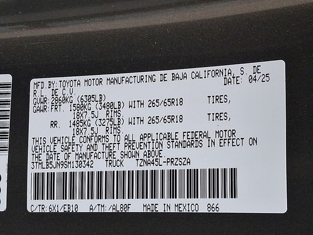 used 2025 Toyota Tacoma car, priced at $48,932