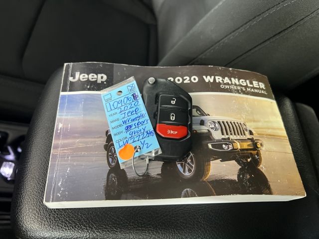 used 2020 Jeep Wrangler car, priced at $22,000